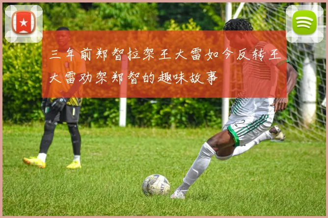 三年前郑智拉架王大雷如今反转王大雷劝架郑智的趣味故事
